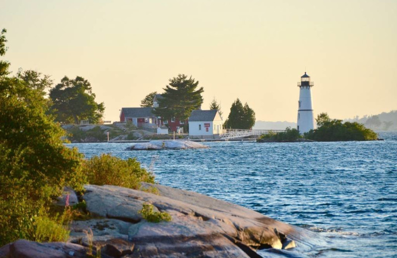 View from Island Boat House.