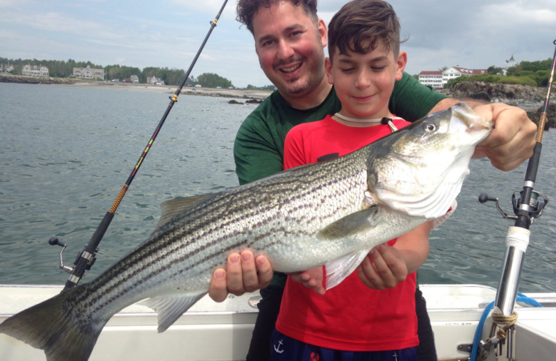 Fishing at The Nonantum Resort.