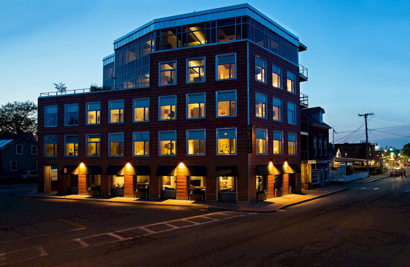 Exterior view of 250 Main Hotel.