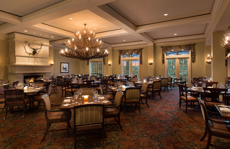 Dining at Hyatt Regency Hill Country Resort and Spa.