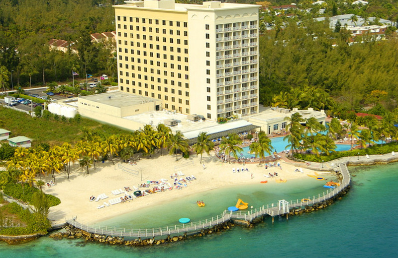 Beach at Paradise Island Harbour Resort.