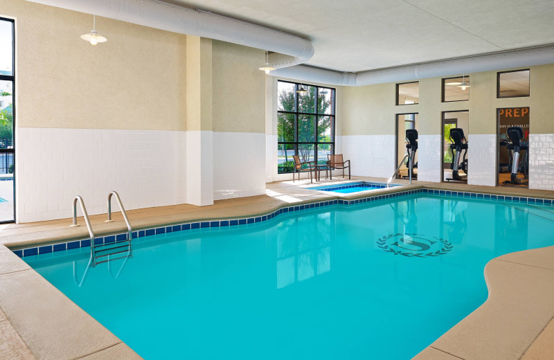 Indoor pool at Sheraton Augusta Hotel.