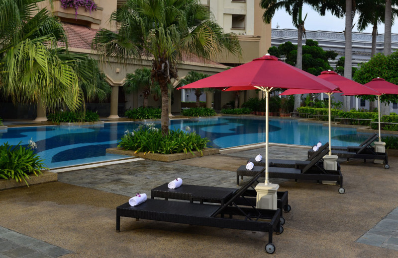 Outdoor pool at Hotel Equatorial Melaka.