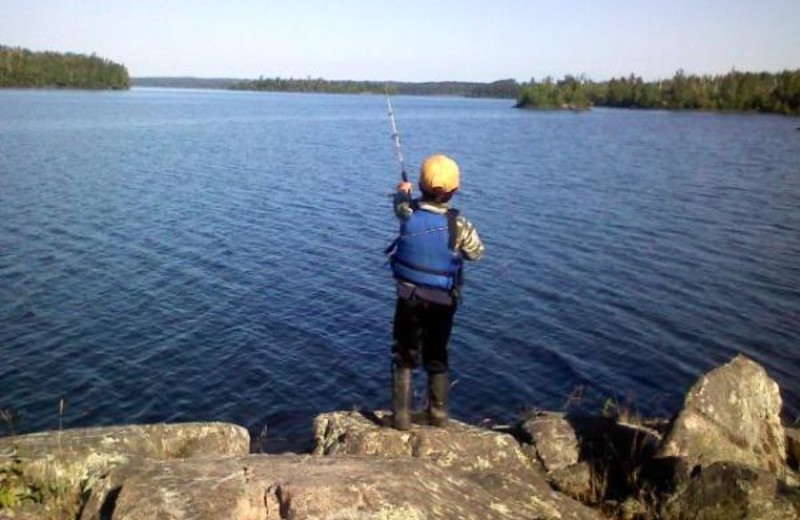 Fishing Fun at Lady Bug Lodge
