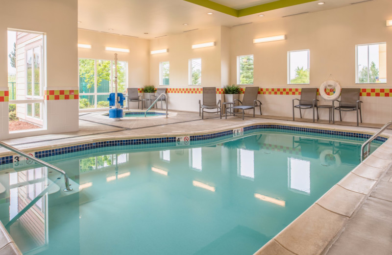 Indoor pool at Fairfield Inn 