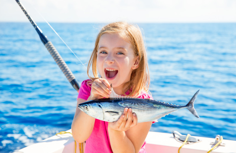 Fishing at Carroll Villa.