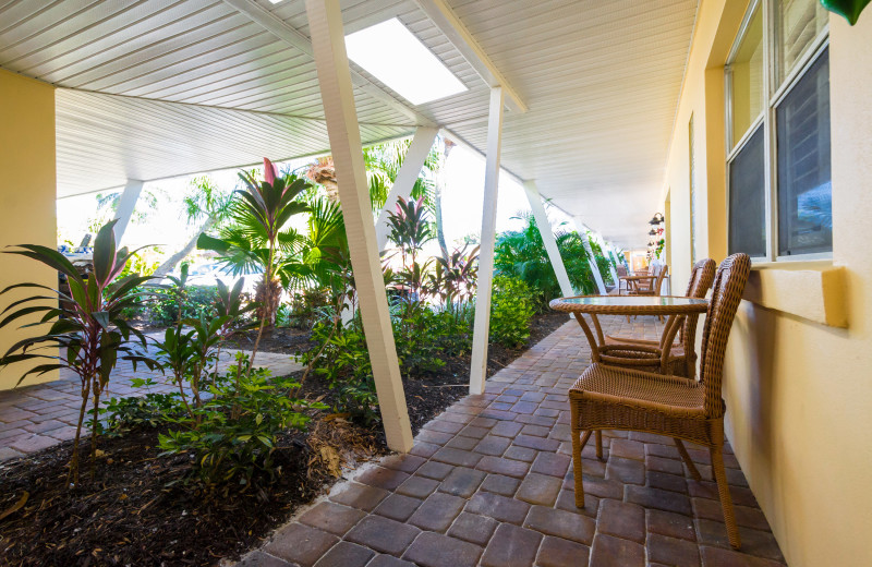 Exterior view of Tropical Shores Beach Resort.