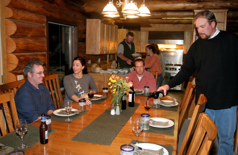 Groups at Alaska Heavenly Lodge.