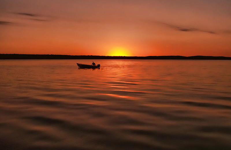 Beautiful sunset at The Timbers Resort.