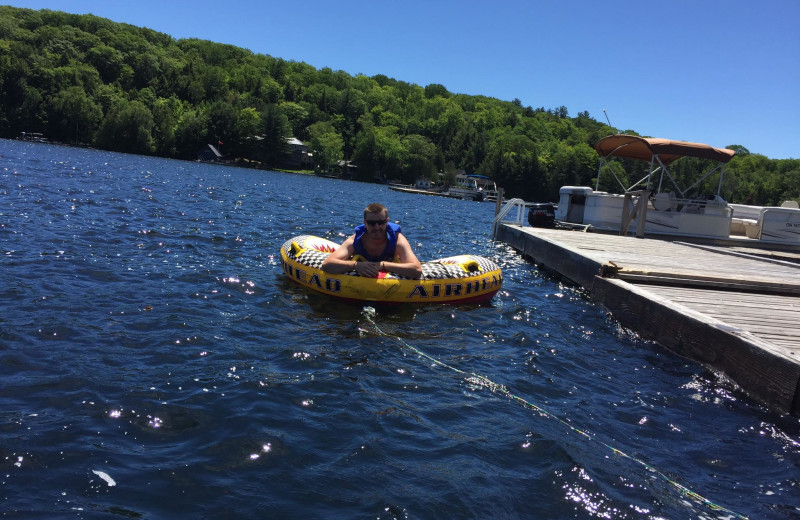 Tubing at Little Hawk Resort 