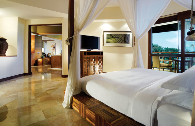 Guest room at Grand Hyatt Bali.