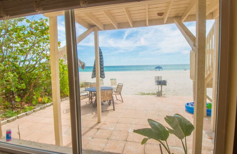 Patio at Anna Maria Island Inn.