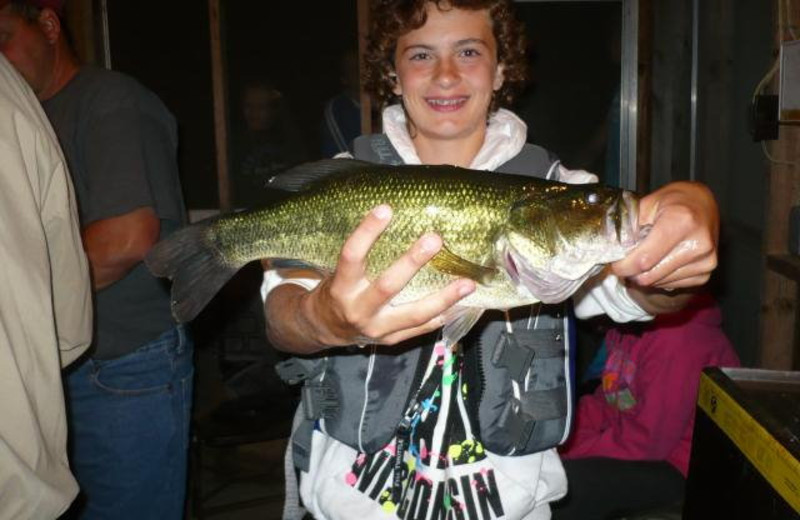 Fishing at Blueberry Hill Resort.