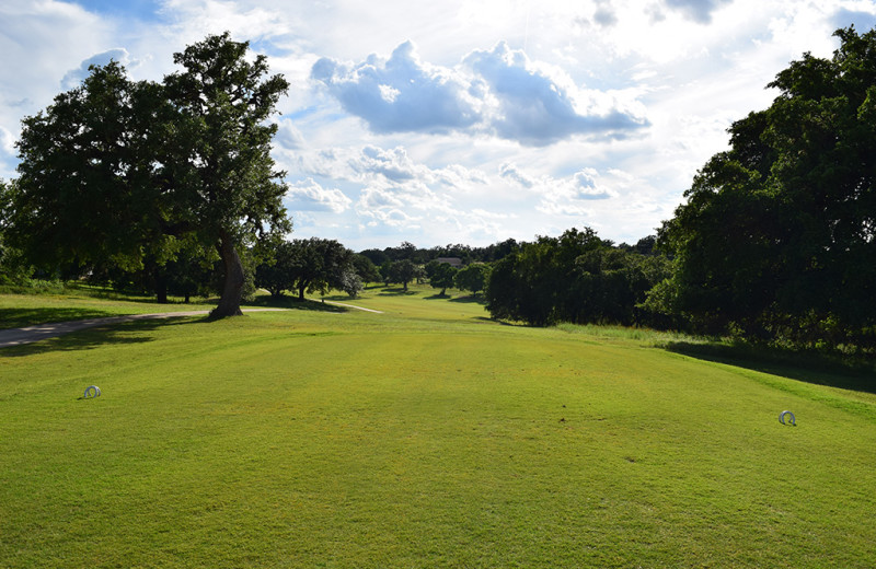 Golf course at Flying L Hill Country Resort & Conference Center.