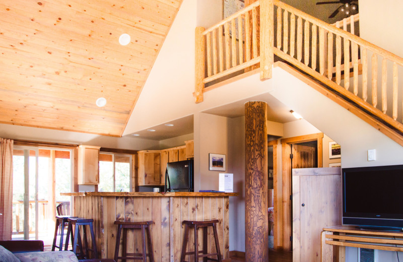 Guest room at Gentry River Ranch.