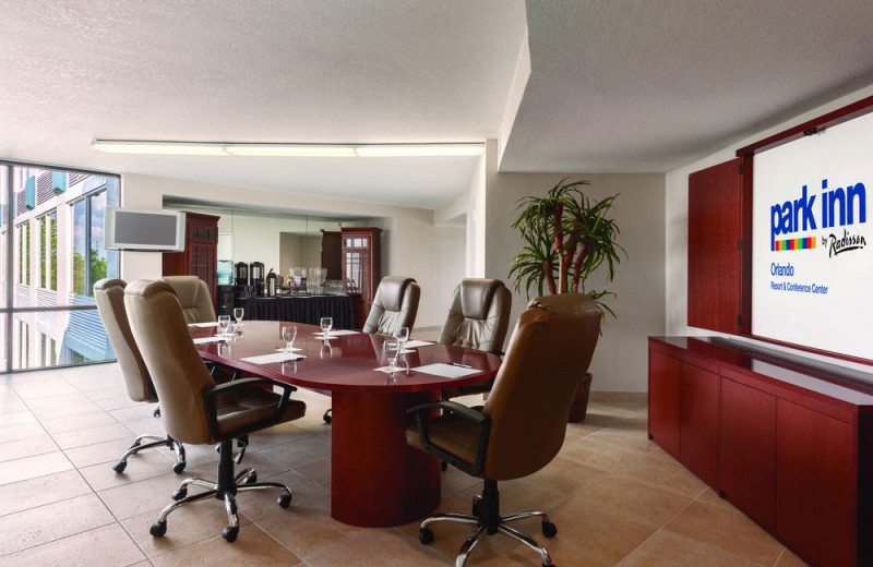 Meetings at Park Inn by Radisson Resort Orlando.