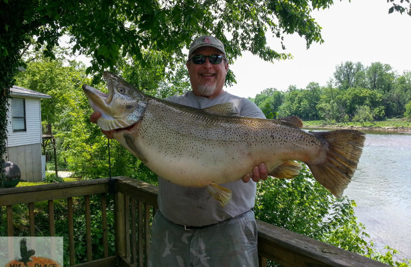 Fishing at His Place Resort.