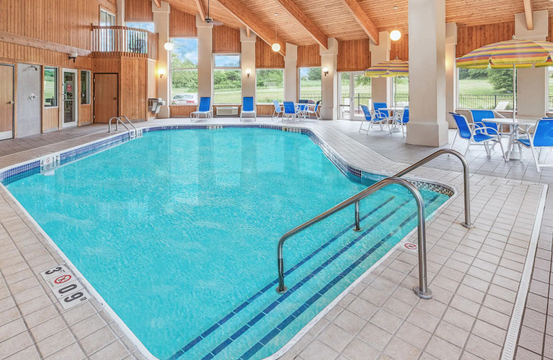 Indoor pool at Baymont InnSuites Howell.