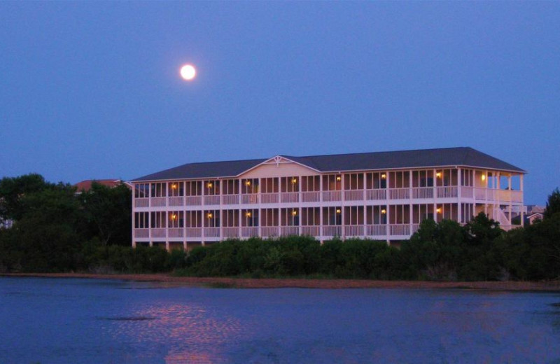 Exterior view of The Sunset Inn.