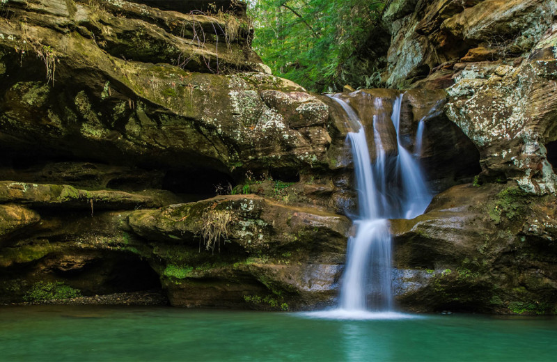 Waterfall near Aspen Ridge.