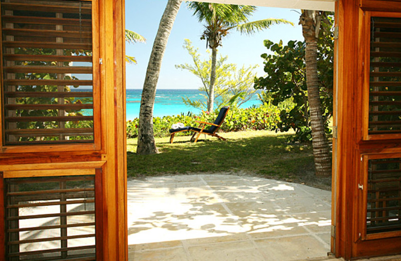 Beach view at Pink Sands.