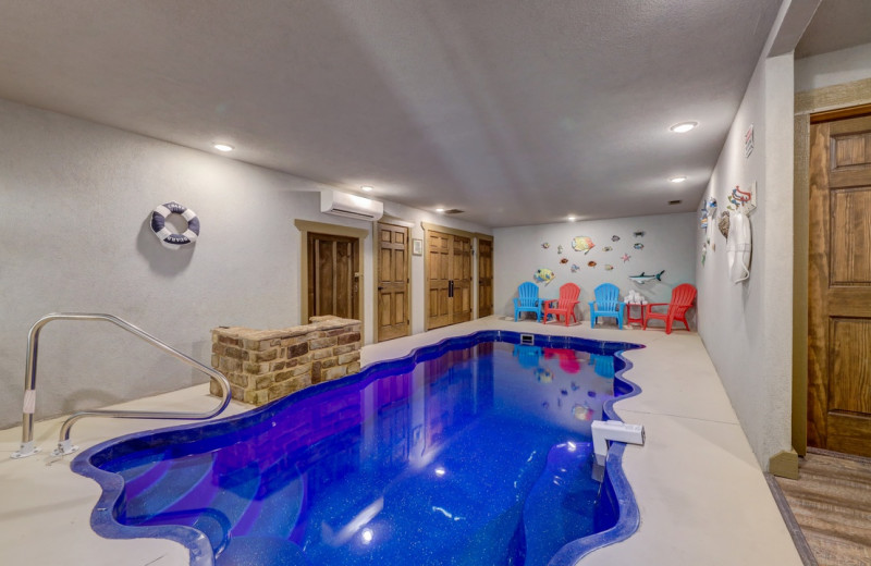 Rental indoor pool at Eden Crest Vacation Rentals, Inc.