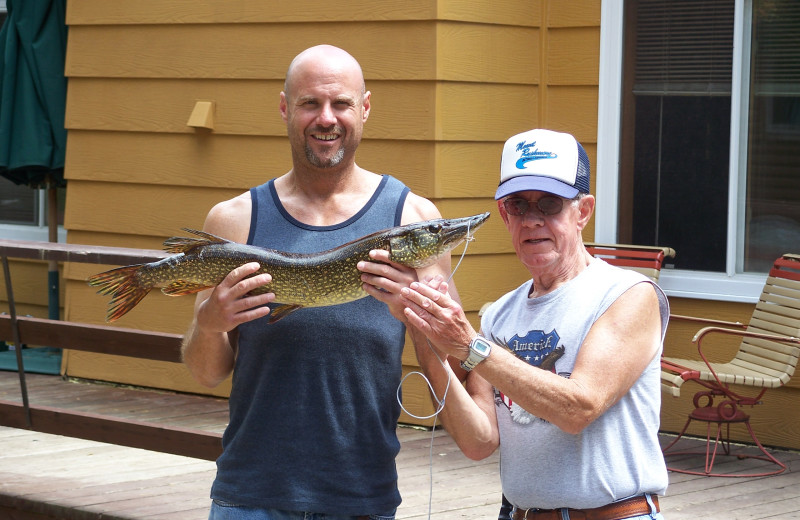June Fishing on Bear Island Lake at Northern Lights Lodge & Resort.