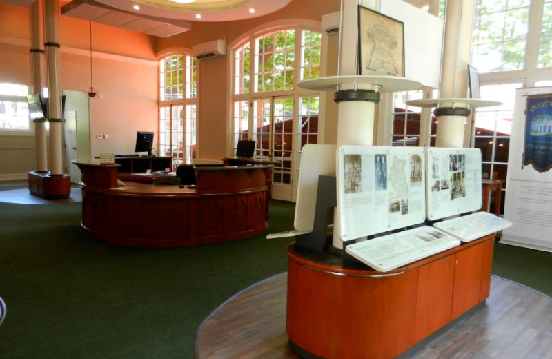 Visitor's Center at Chautauqua Institution.