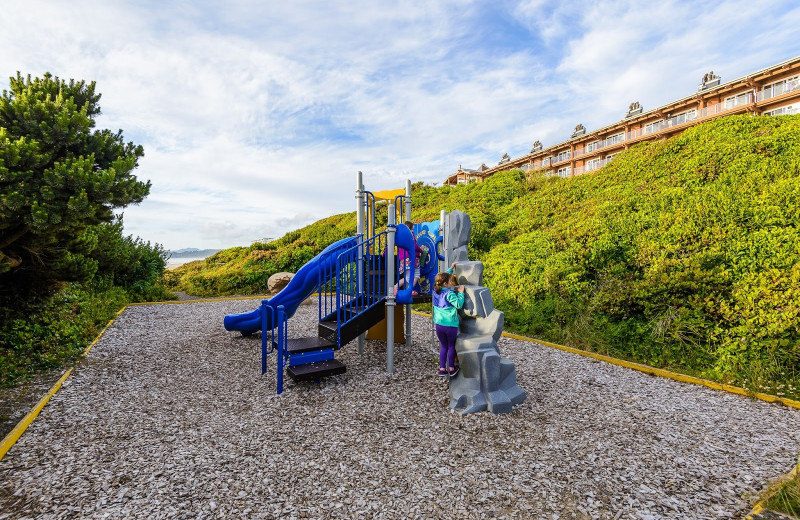 Playground at Hallmark Resort in Newport.