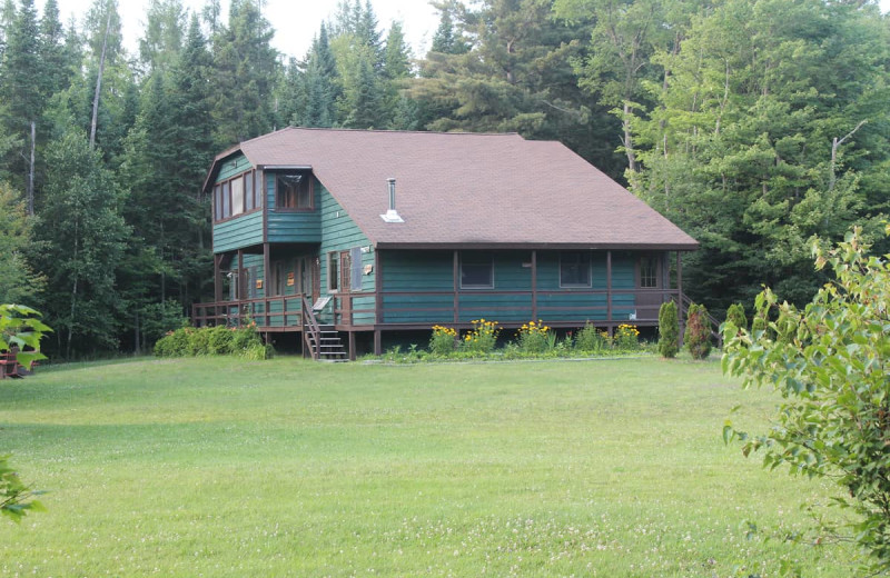 Exterior view of Lake Clear Lodge & Retreat.