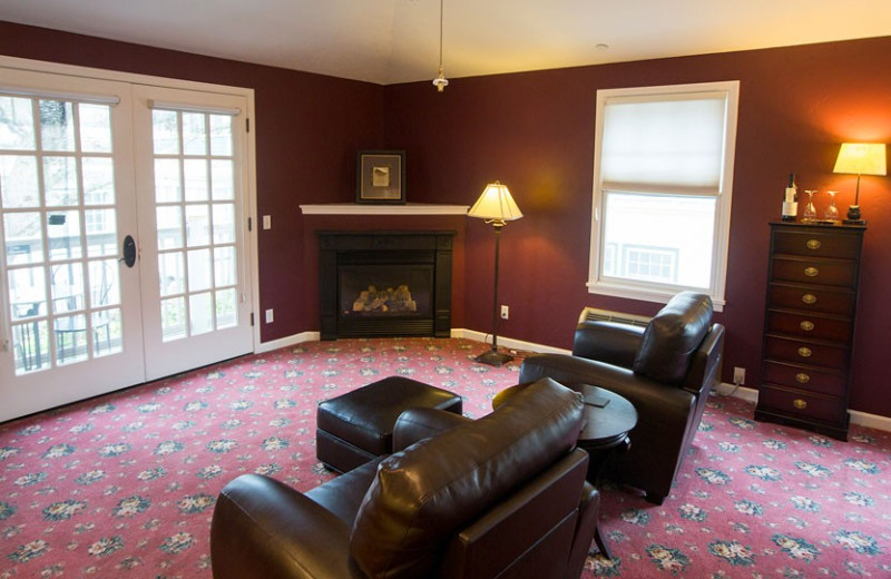 Guest room at The Inn on First.