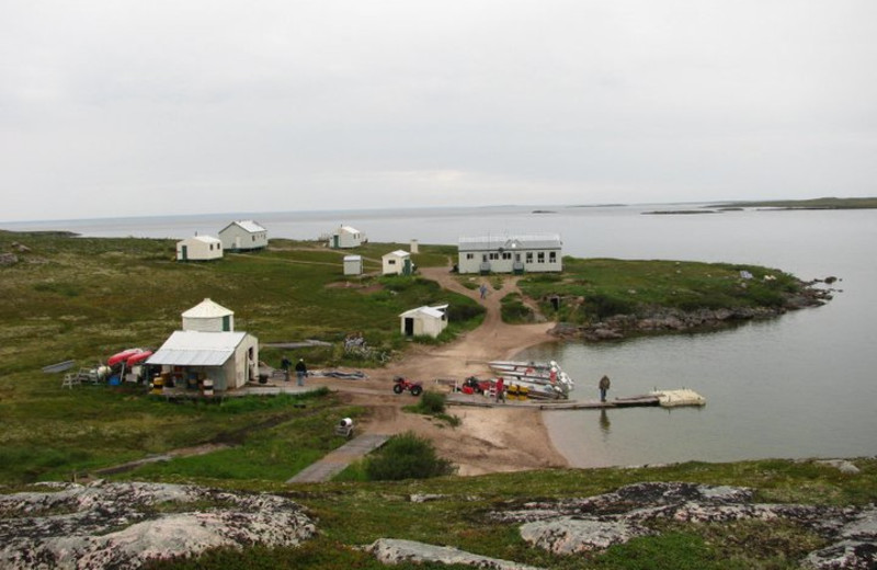 View of the Grounds at Tukto Lodge