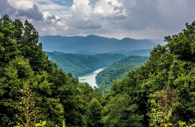Scenic view near Lakeview at Fontana.
