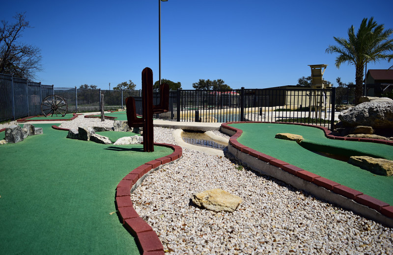 Mini golf at Flying L Hill Country Resort & Conference Center.