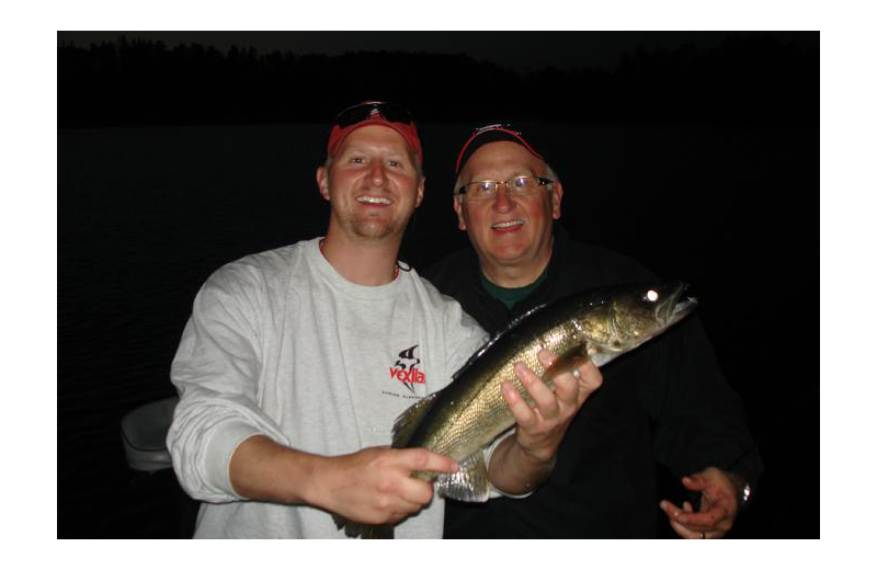 Fishing at Stokes Bay Resort.