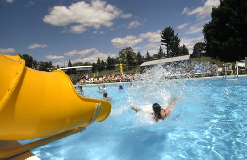 The water park at Sunny Hill Resort & Golf Course.