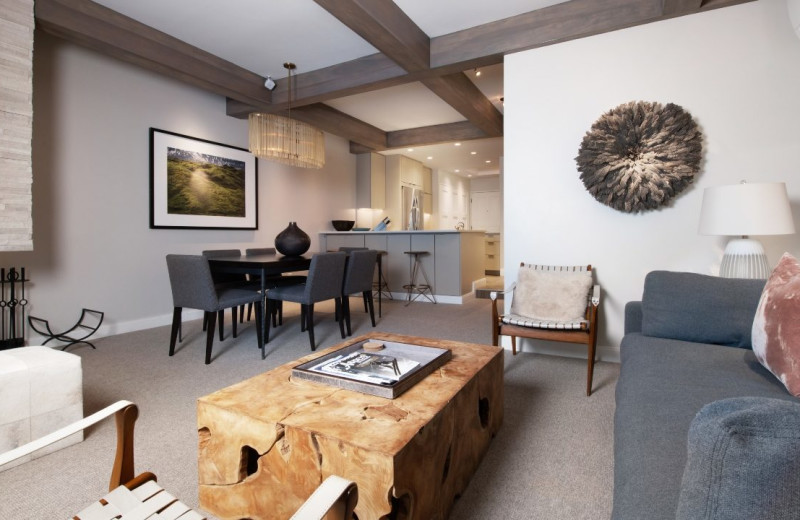 Guest room at The Gant Aspen.