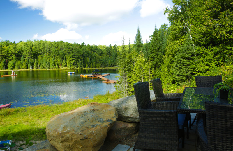 Lake view at Footprints Resort.