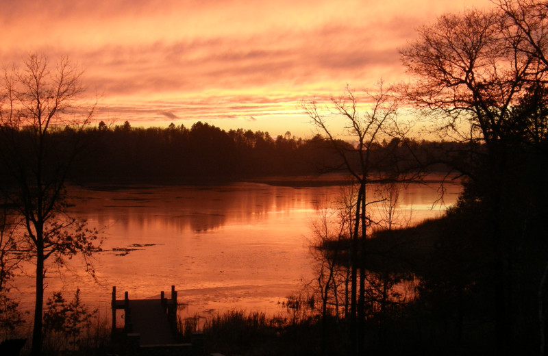 Sunset at Heartwood Conference Center & Retreat.