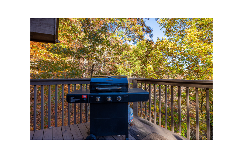 Deck at American Patriot Getaways - Absolutely Fabulous.