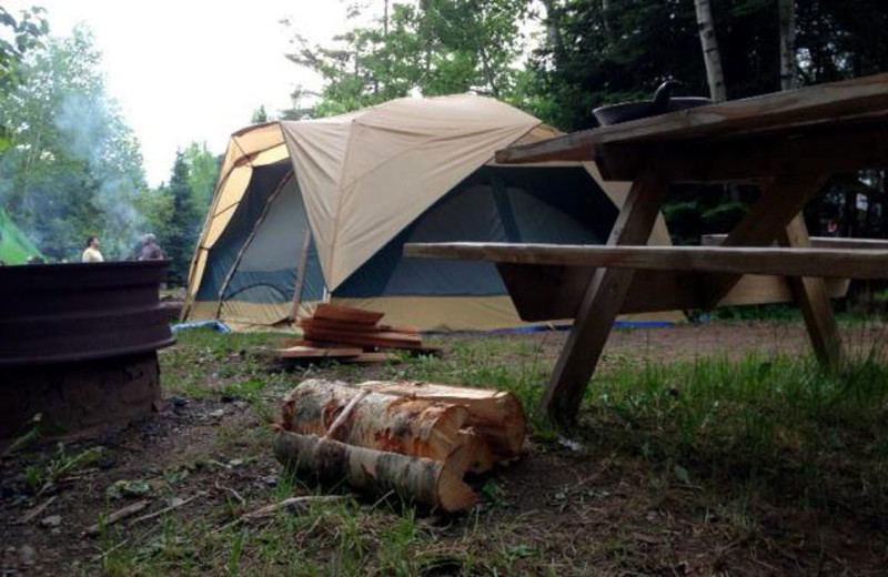 Campground at Hungry Jack Lodge.