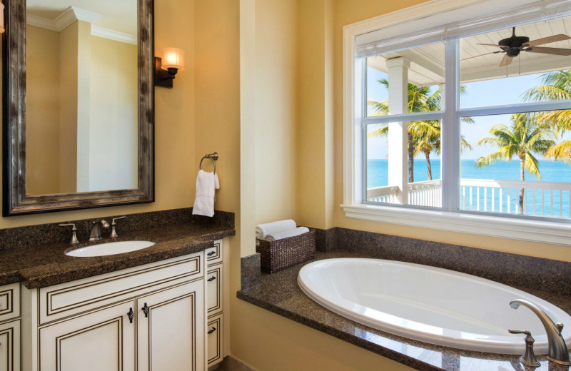 Cottage bathroom at Sunset Key Guest Cottages, a Luxury Collection Resort.