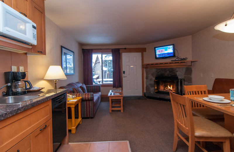 Guest room at Hidden Ridge Resort.