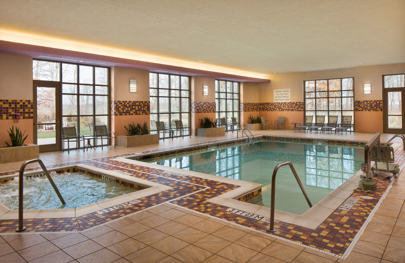 Indoor pool at Embassy Suites Charlotte - Concord/Golf Resort 