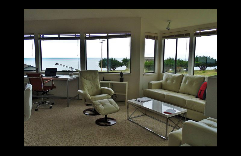 Rental living room at Irish Beach Rental Agency.