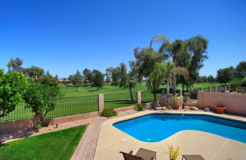 Rental pool at Arizona Vacation Rentals.