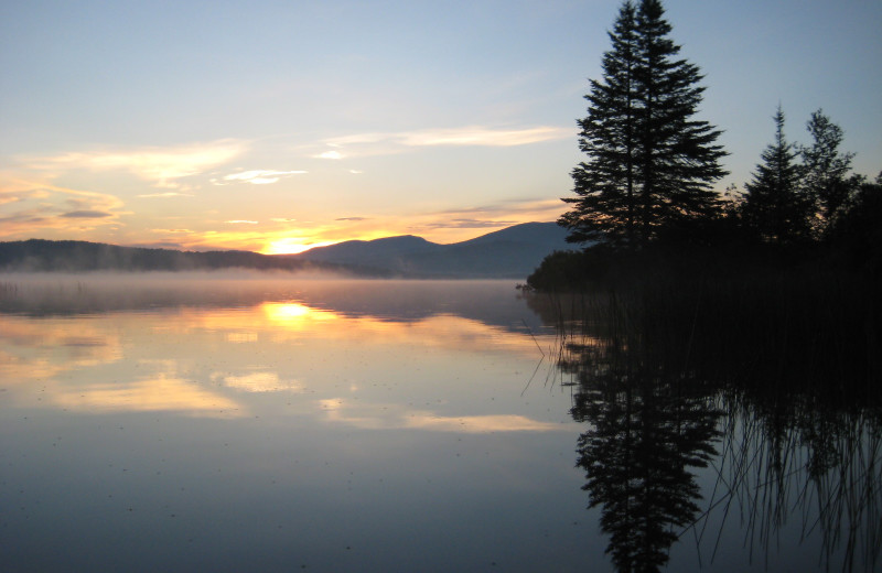 Sunset at Grant's Camps.