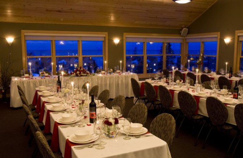 Wedding reception at Surfside on Lake Superior.