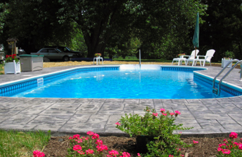 Pool View at Cottage at Long Haul