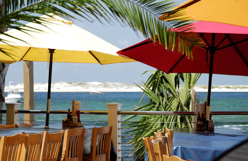 Patio at Sterling Resorts.